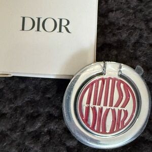 Dior Red Letter Smartphone Ring Holder